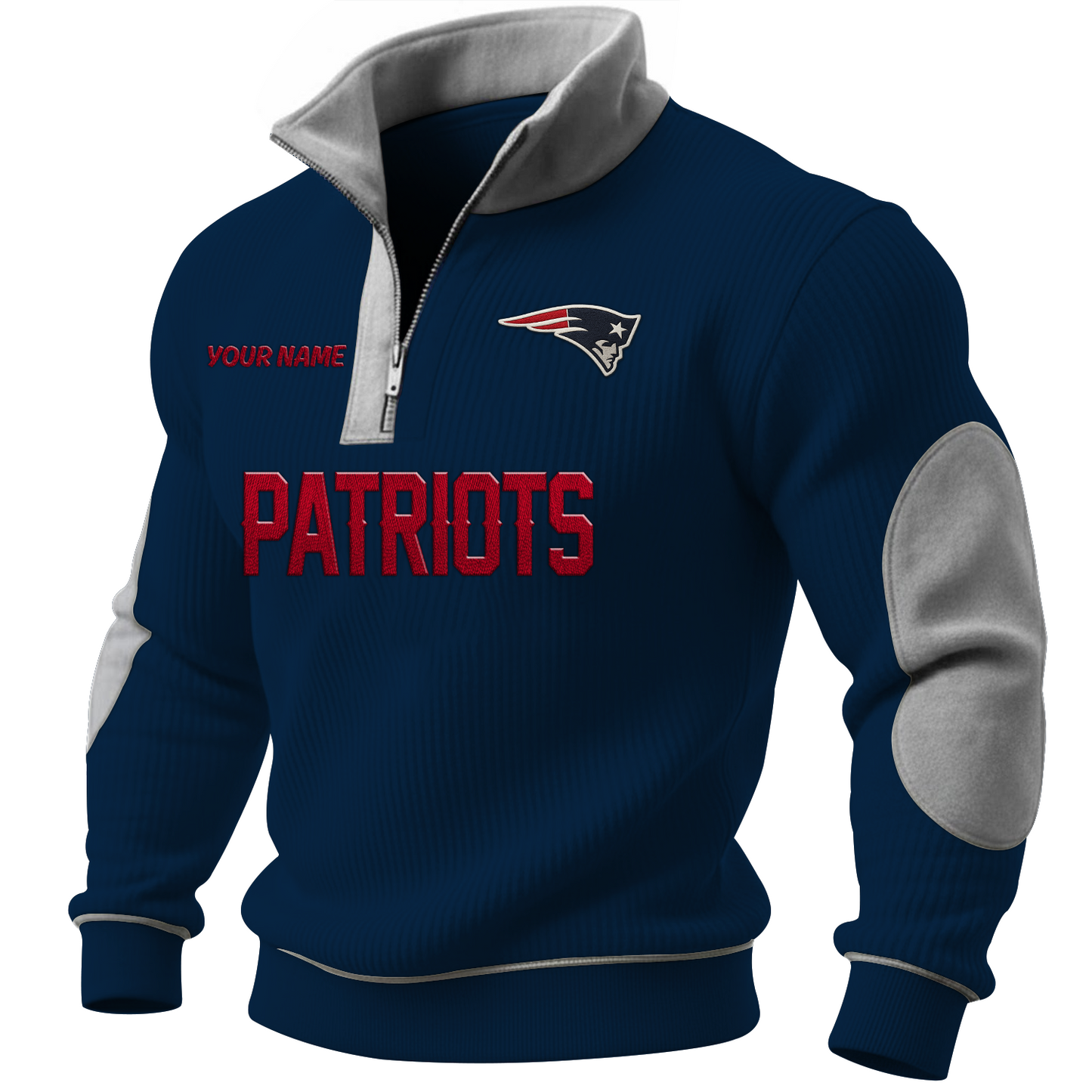 NEP x NFL PREMIUM LONG ZIP POLO SHIRT DATND TANTD