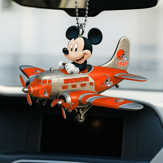 NFL CLE x MM Premium Car Hanging Ornament DDT NTL