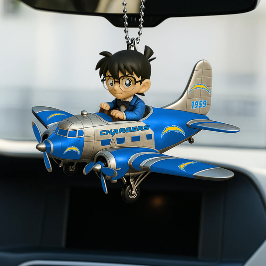NFL LAC x CN Premium Car Hanging Ornament DDT NTL
