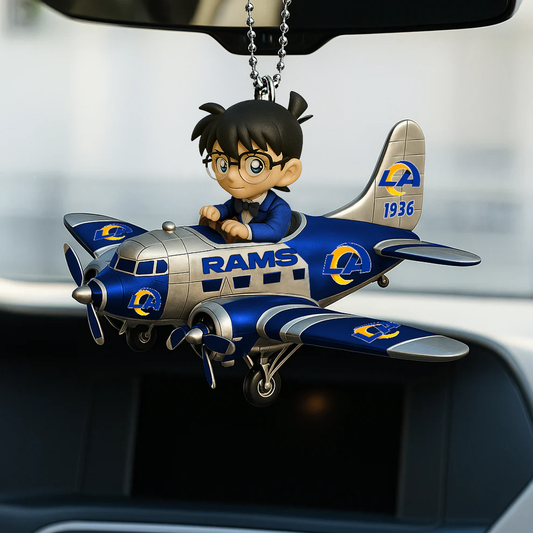 NFL LAR x CN Premium Car Hanging Ornament DDT NTL