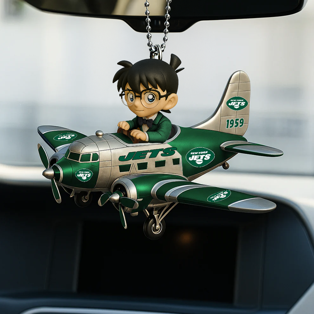NFL NYJ x CN Premium Car Hanging Ornament DDT NTL