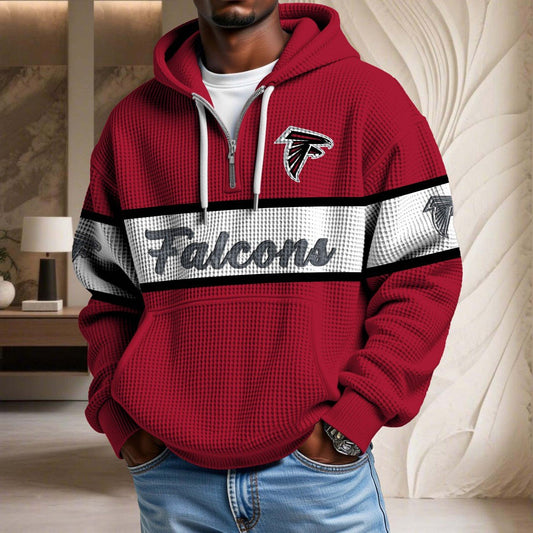 NFL x ATL Waffle Half Zip Hoodie HLP HLPHUONG