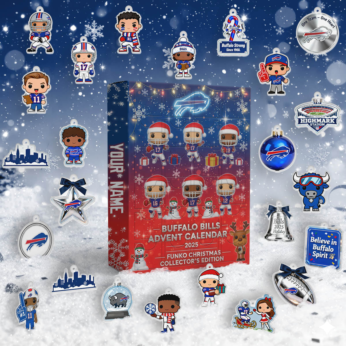 NFL x BUF 2025 Christmas Personalized Advent Calendar HLP HLPHUONG
