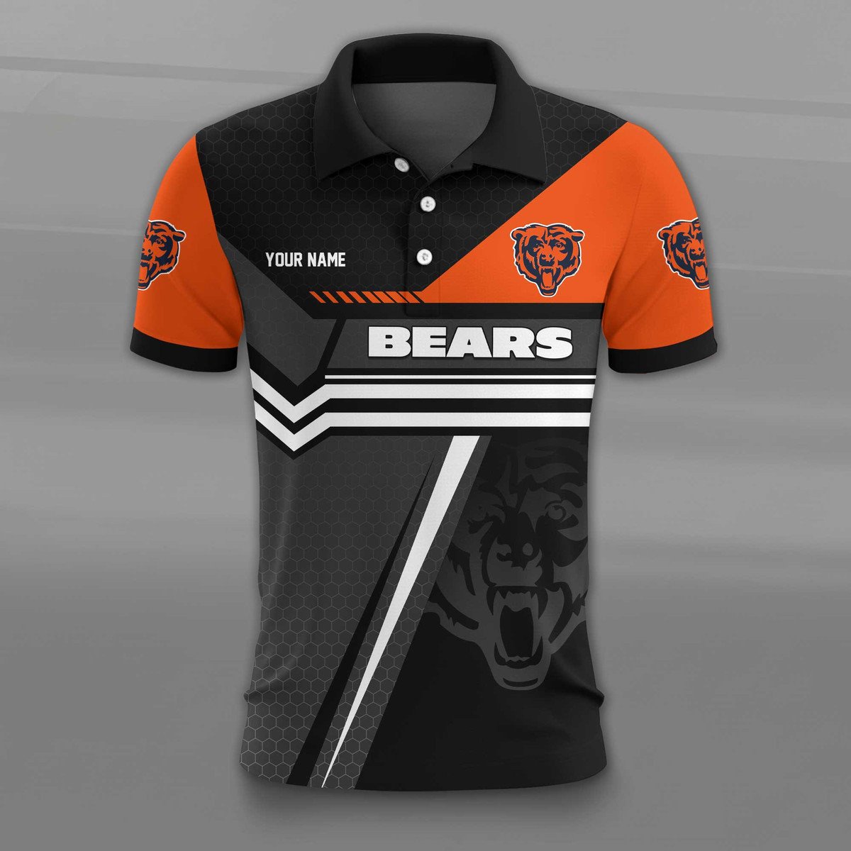 NFL x CHI Personalized 3D Polo Shirt HLP HLPHUONG