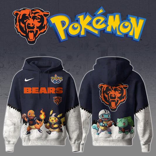 NFL x CHI x PKM 3D Hoodie HLP HLPHUONG