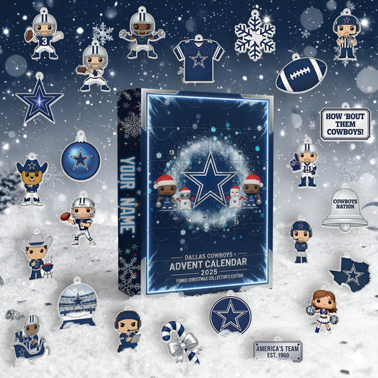 NFL x DAL 2025 Christmas Personalized Advent Calendar HLP HLPHUONG