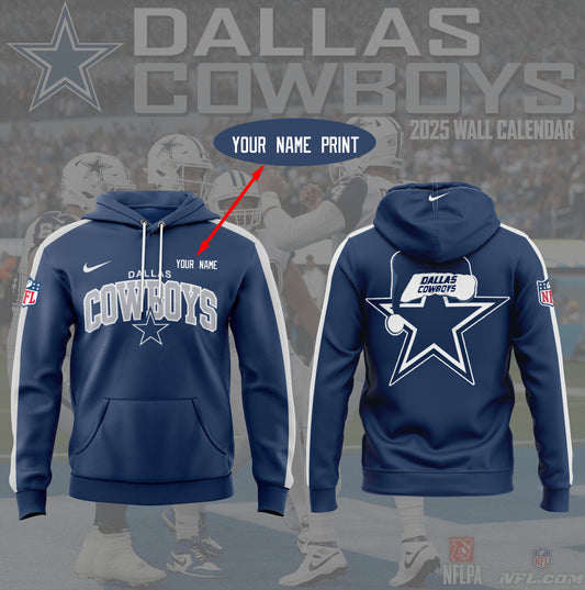 NFL x DAL Christmas Hat Personalized 3D Hoodie HLP HLPHUONG