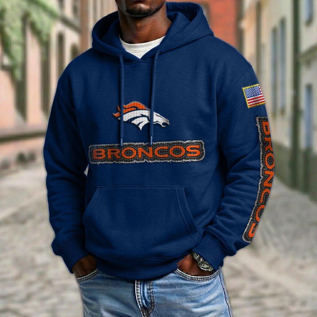 NFL x DEN American Football Team Hoodie HLP HLPHUONG