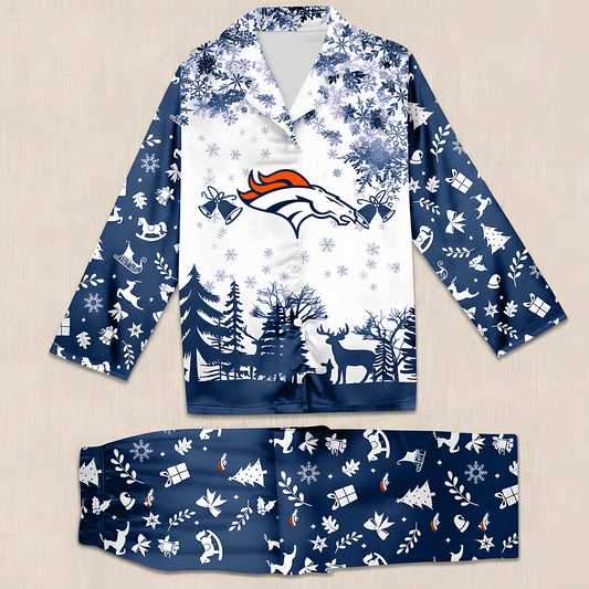 NFL x DEN Christmas Pajama Set HLP HLPHUONG