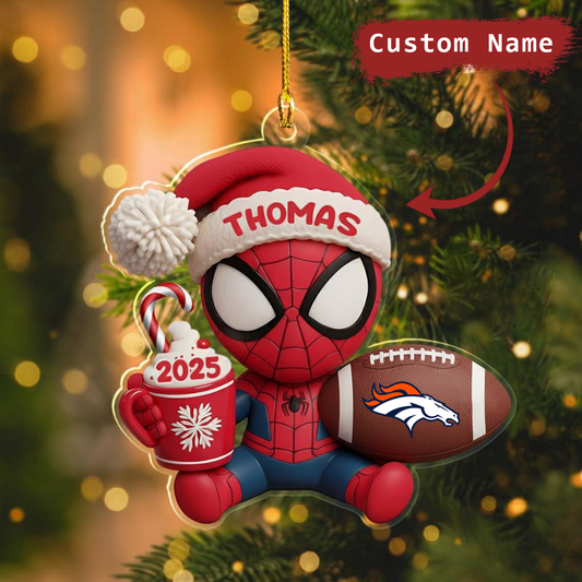 NFL x DEN Personalized Premium Ornament HLP HLPHUONG