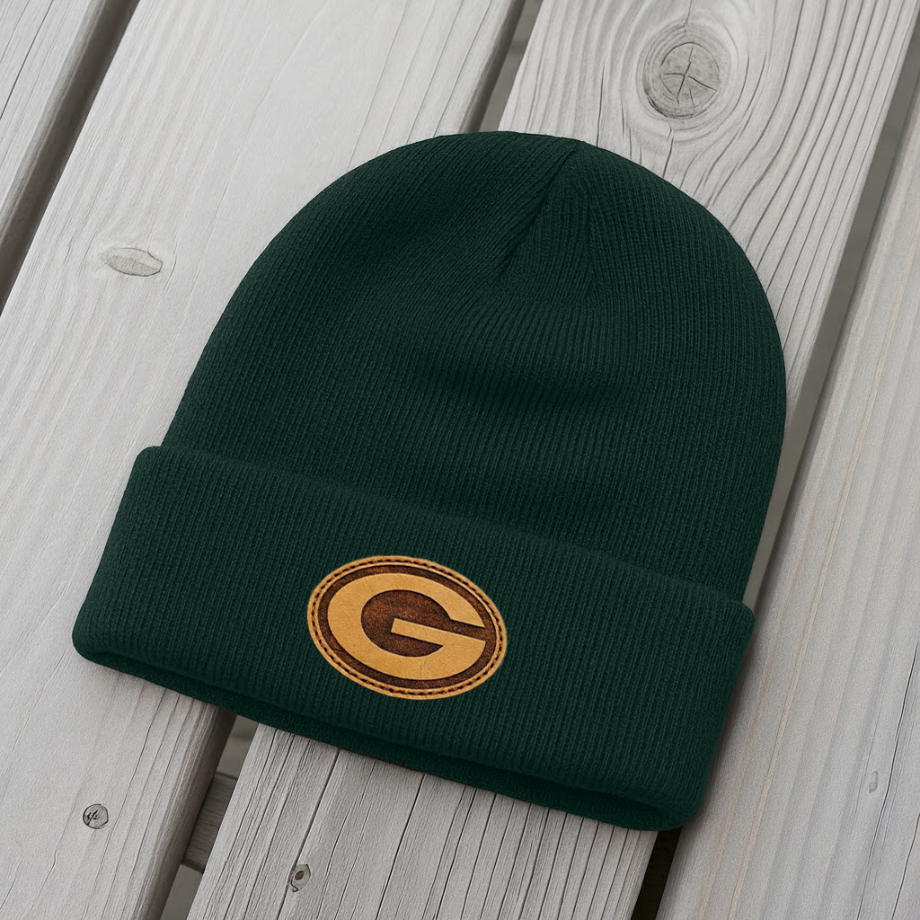 NFL x GB Leather Patch Beanie HLP HLPHUONG
