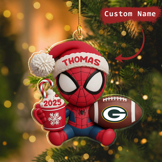 NFL x GB Personalized Premium Ornament HLP HLPHUONG