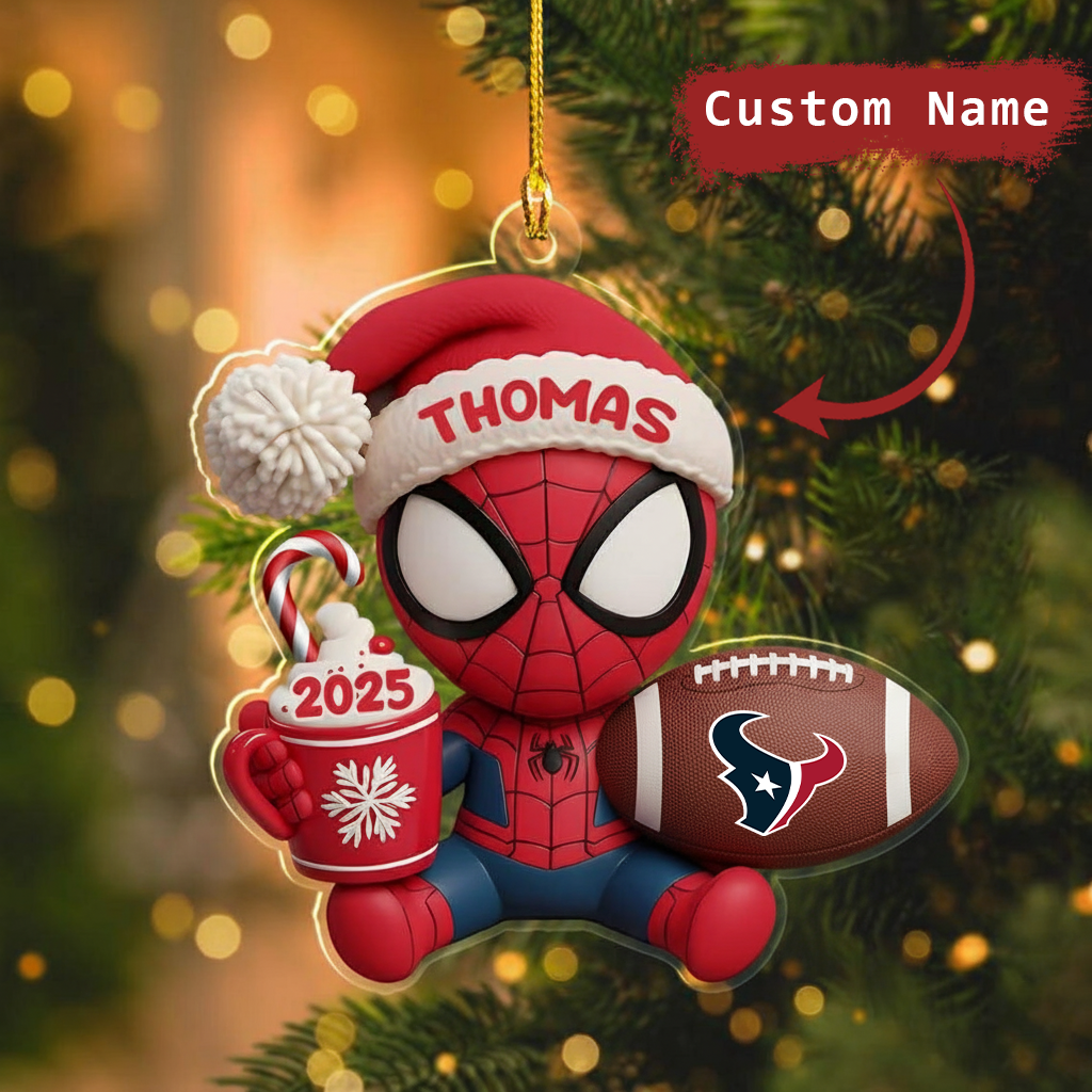NFL x HOU Personalized Premium Ornament HLP HLPHUONG