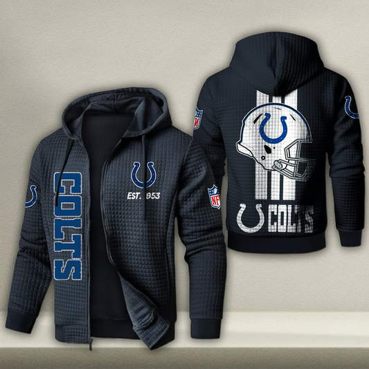 NFL x IND Real Fan Waffle Zip Hoodie HLP HLPHUONG