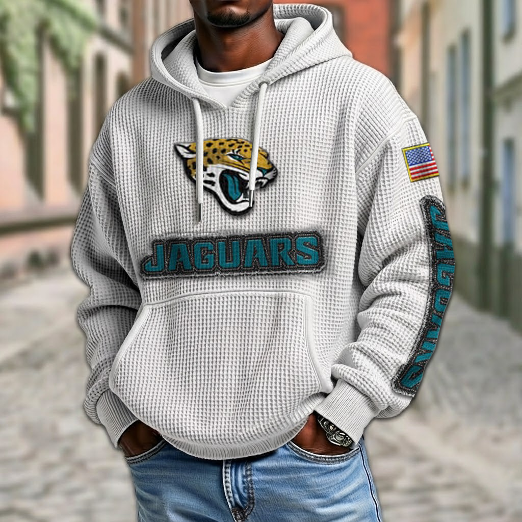 NFL x JAX American Football Waffle Hoodie HLP HLPHUONG