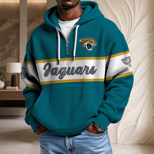 NFL x JAX Waffle Half Zip Hoodie HLP HLPHUONG