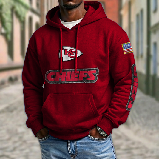 NFL x KC American Football Team Hoodie HLP HLPHUONG
