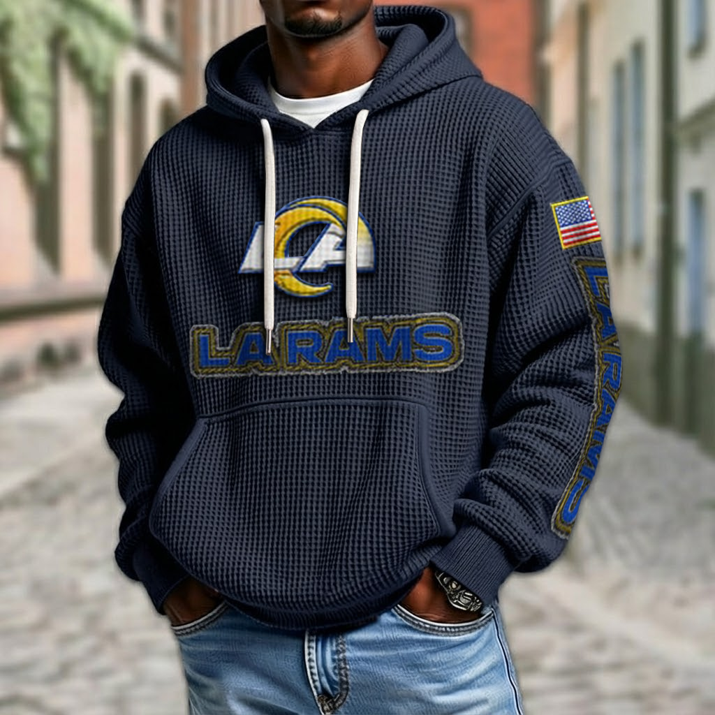 NFL x LAR American Football Waffle Hoodie HLP HLPHUONG