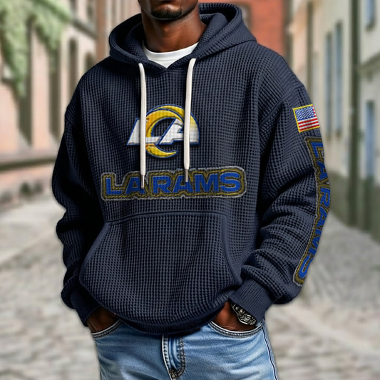 NFL x LAR American Football Waffle Hoodie HLP HLPHUONG