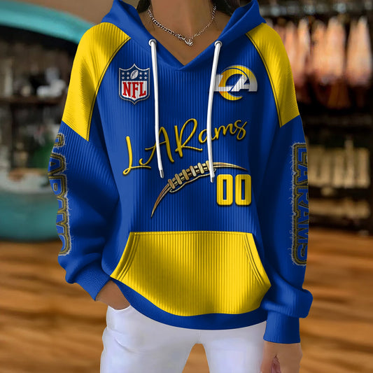 NFL x LAR Football Women's Hooded Sweater HLP HLPHUONG
