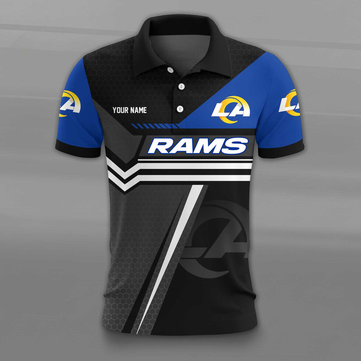 NFL x LAR Personalized 3D Polo Shirt HLP HLPHUONG