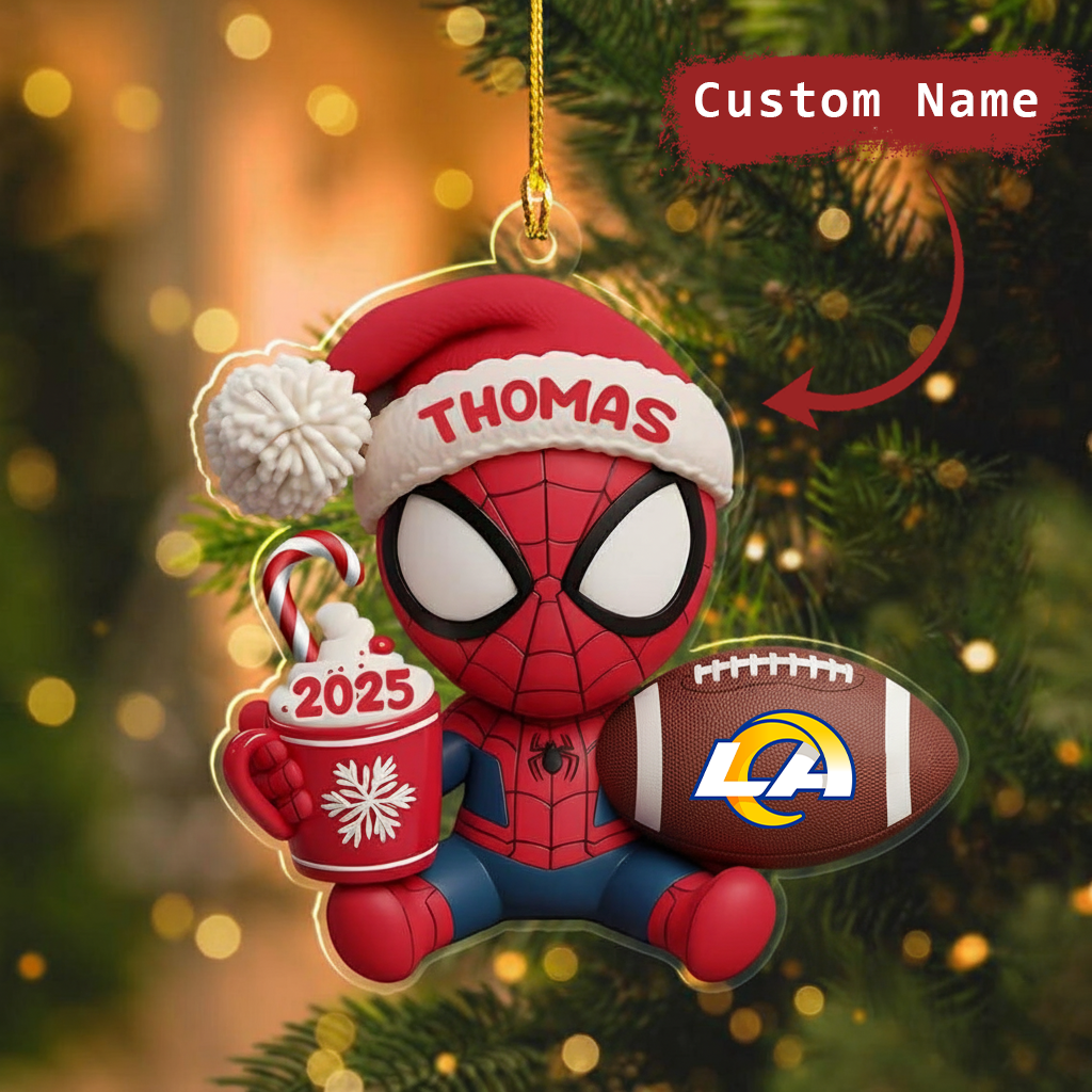NFL x LAR Personalized Premium Ornament HLP HLPHUONG