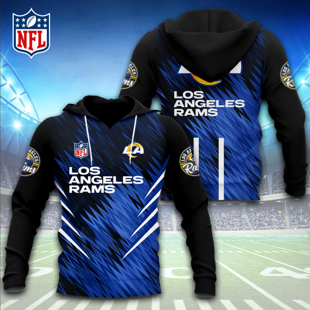 NFL x LAR Premium 3D Shirt DDT HLPHUONG