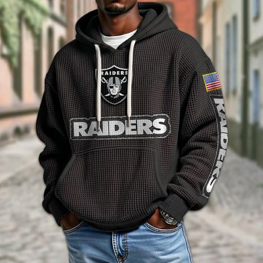 NFL x LV American Football Waffle Hoodie HLP HLPHUONG