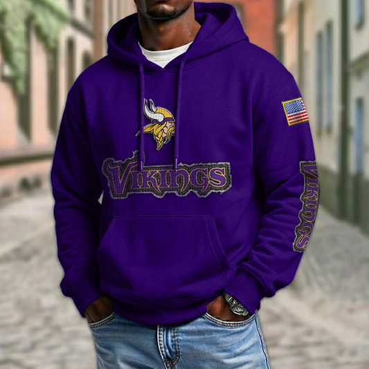NFL x MIN American Football Team Hoodie HLP HLPHUONG