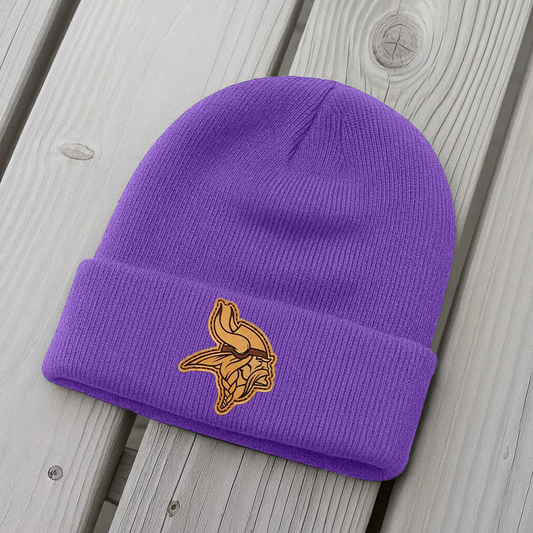 NFL x MIN Leather Patch Beanie HLP HLPHUONG