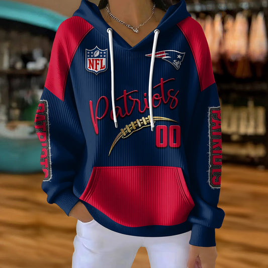 NFL x NE Football Women's Hooded Sweater HLP HLPHUONG