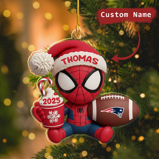 NFL x NE Personalized Premium Ornament HLP HLPHUONG