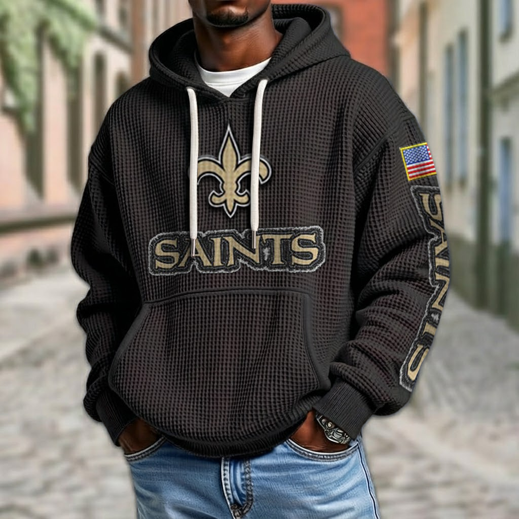 NFL x NO American Football Waffle Hoodie HLP HLPHUONG