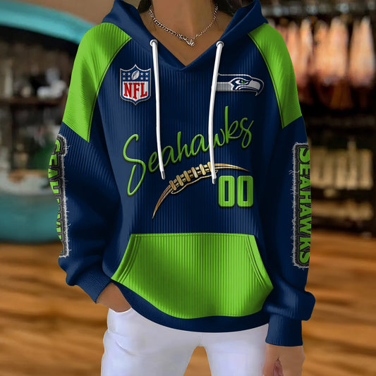 NFL x SEA Football Women's Hooded Sweater HLP HLPHUONG