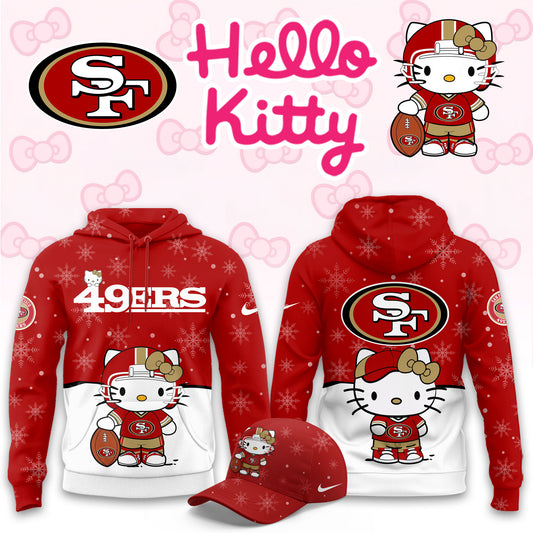 NFL x SF Chrismas Hello KT 3D Hoodie HLP HLPHUONG