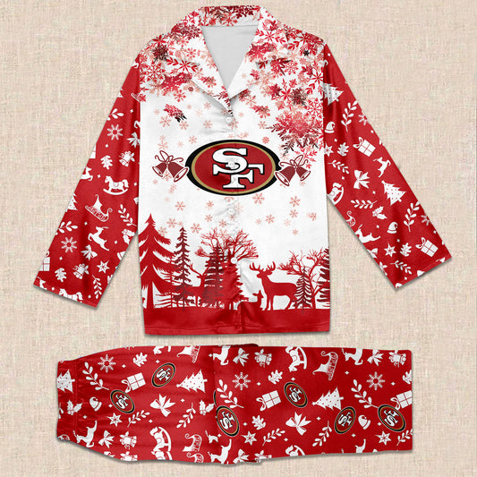 NFL x SF Christmas Pajama Set HLP HLPHUONG