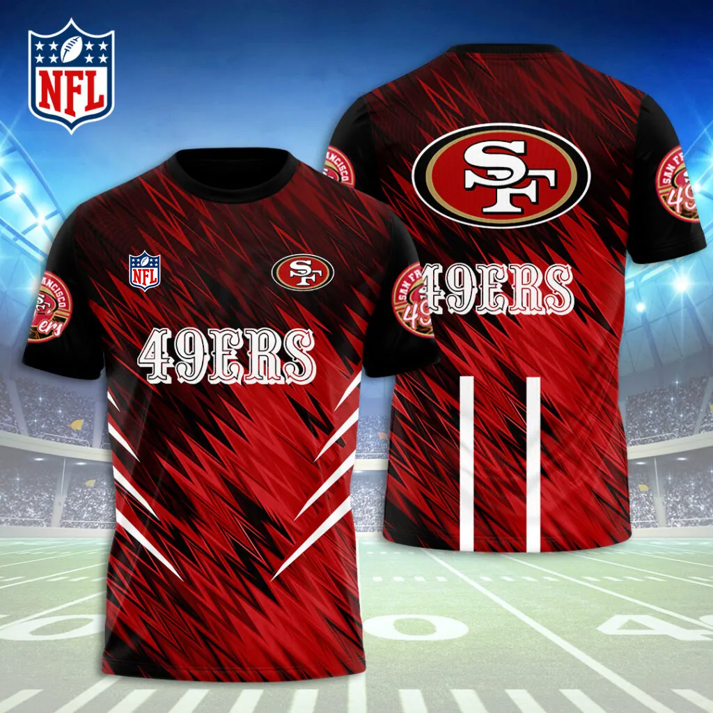 NFL x SF49 Premium 3D Shirt DDT HLPHUONG