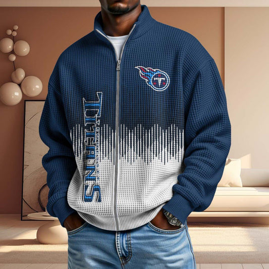 NFL x TEN BiColour Waffle Zipper Jacket HLP HLPHUONG