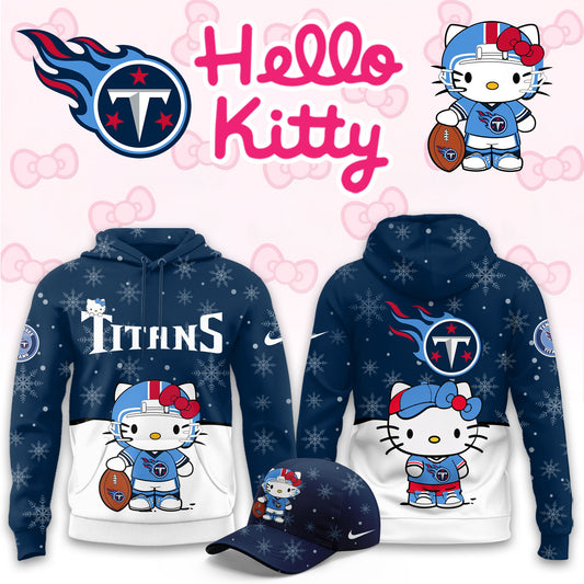 NFL x TEN Chrismas Hello KT 3D Hoodie HLP HLPHUONG