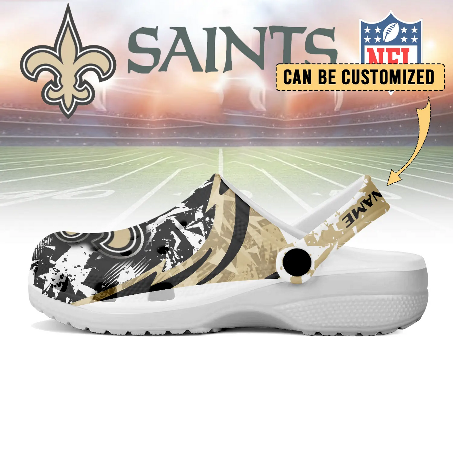 NO  x NFL Crocs Crocband Clogs Shoes DatND DVT