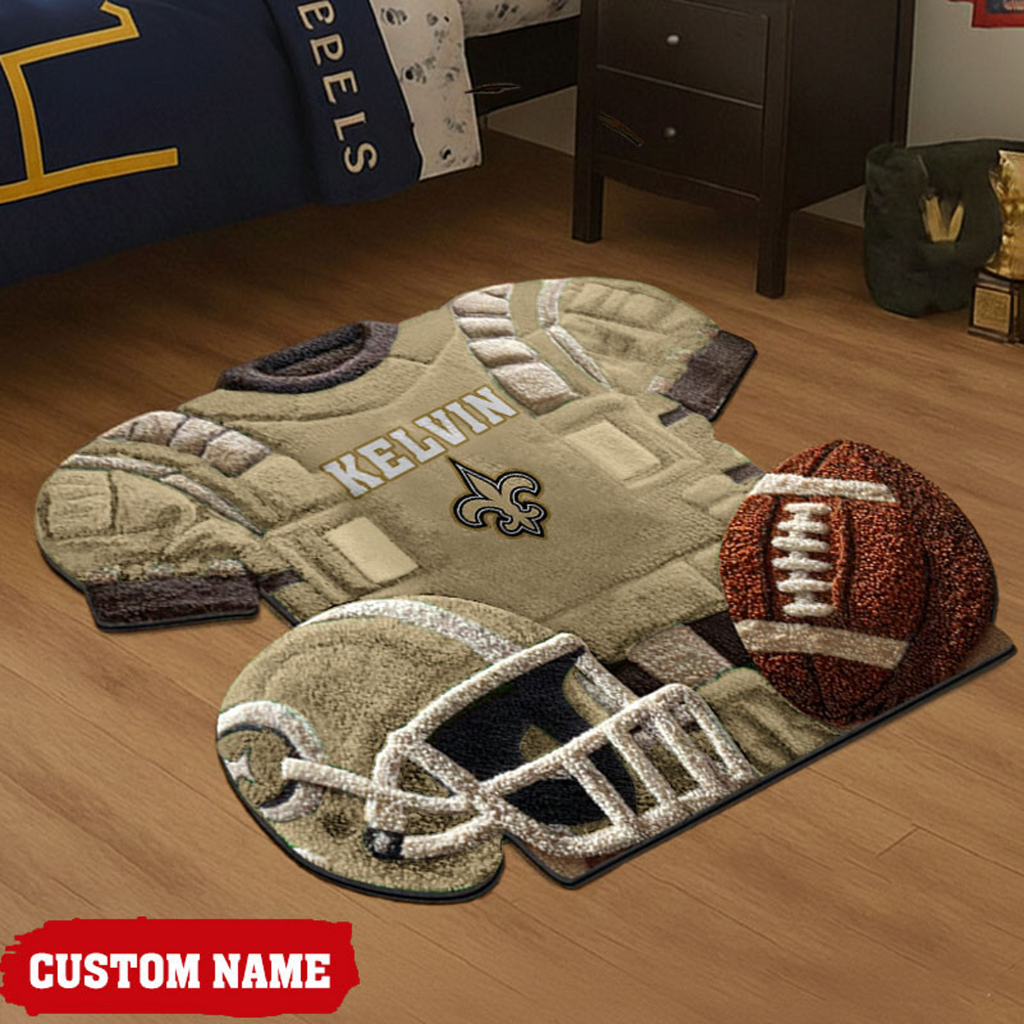 NO X New NFL Cashmere Rug For Home Custom Gift Any Name NAK NHT