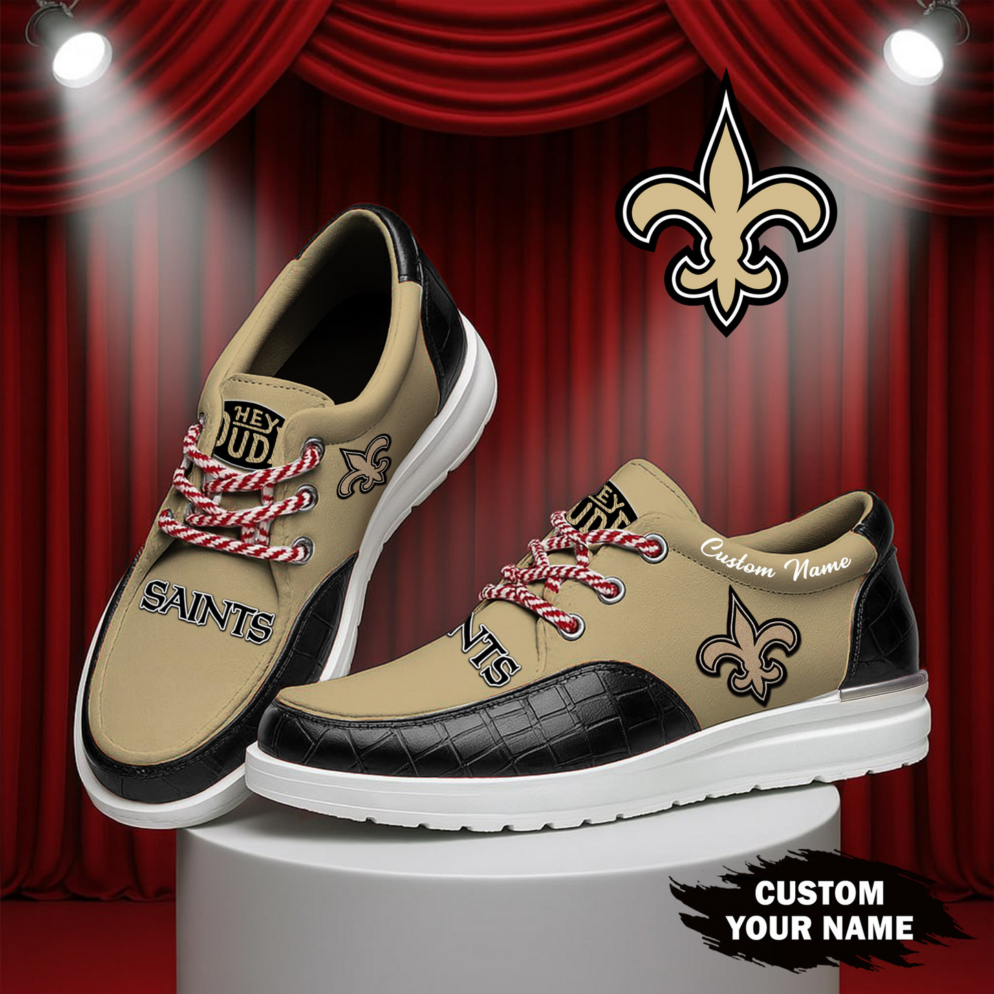 NO x NFL  Premium Leather Loafer Shoes TUANND TANTD
