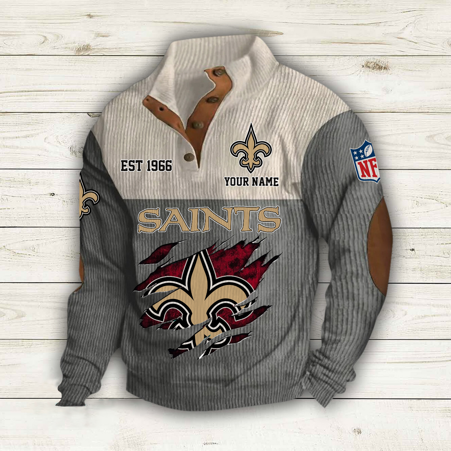 NO x NFL Custom Name Sport Sweatshirt DatND DVT