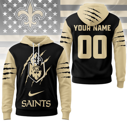 NOS Premium NFL Fan Pride Claw Hoodie DDT CTND
