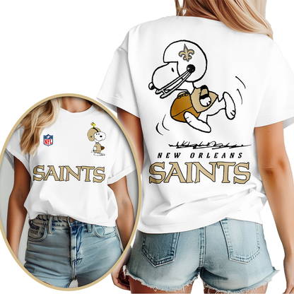 NOS Premium NFL x Peanuts 3D Shirt DDT CTND