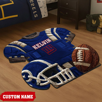 NYG X New NFL Cashmere Rug For Home Custom Gift Any Name NAK NHT