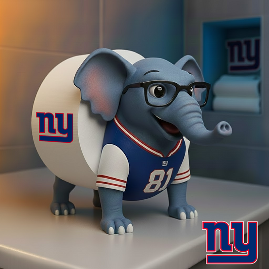 NYG X NFL Football Team Mascot Toilet Paper Holder NAK NHT