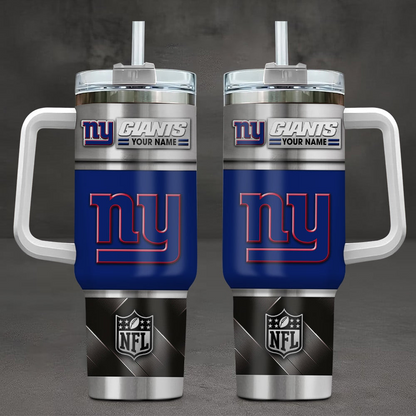 NYG x NFL Stainless Steel Tumbler With Handle DDT HLPHUONG