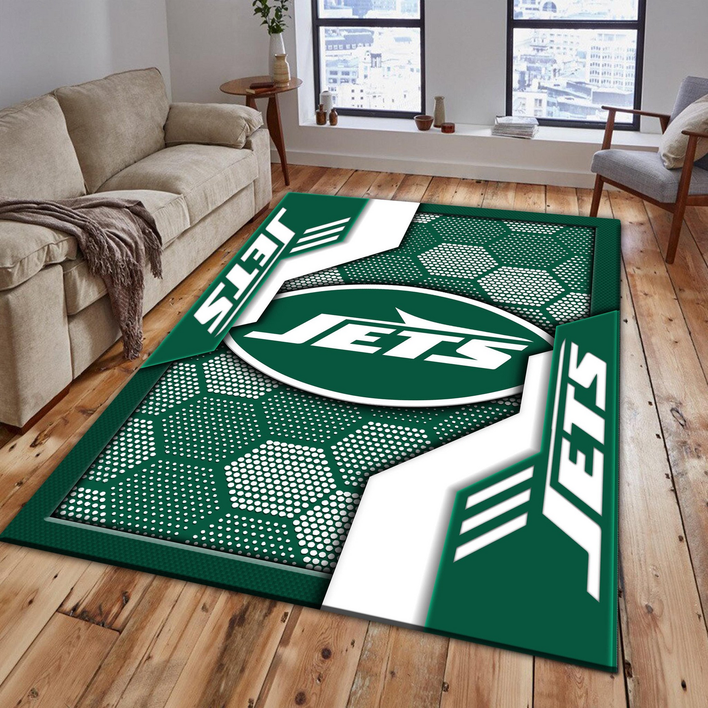 NYJ NFL V2 Premium Rug DDT CTND