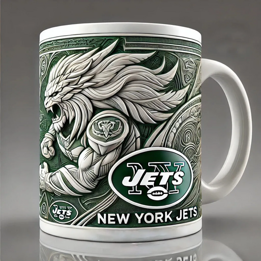 NYJ X NFL  2026 Football Guardian Beast 3D Mug V2 NAK NHT